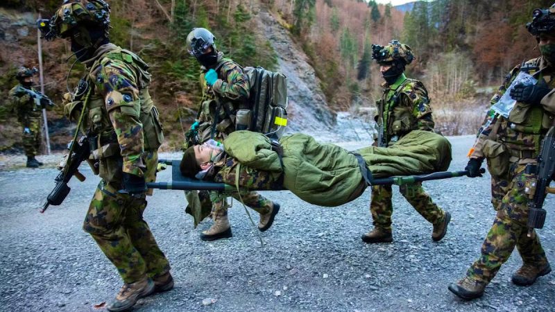 Tessin : plusieurs recrues hospitalisées après un entraînement sous forte chaleur