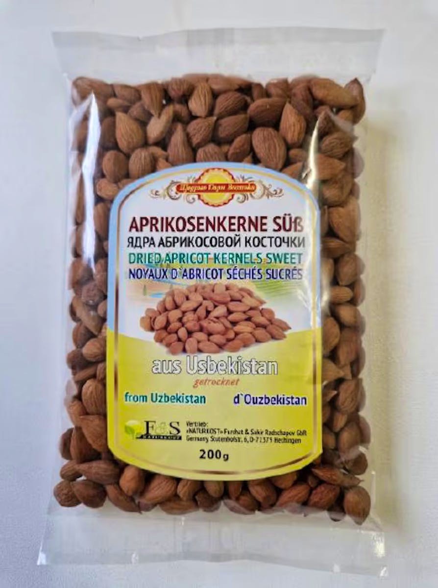 Rappel de noyaux d’abricot séchés : un taux élevé d’acide cyanhydrique détecté