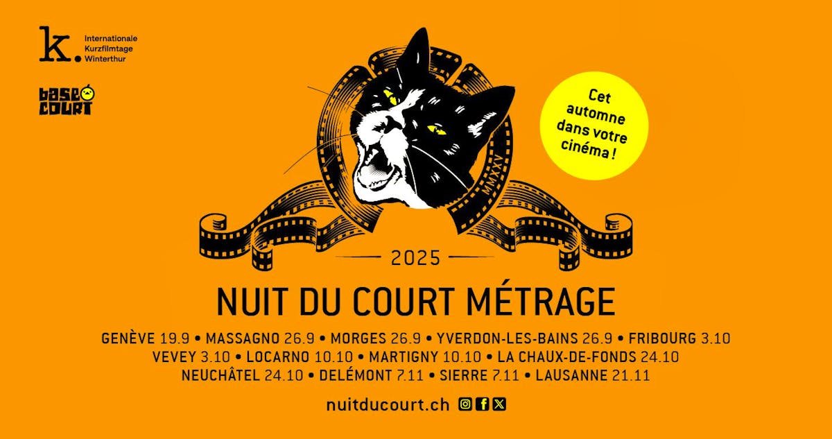 Participez à la Nuit du Court Métrage en Suisse Romande et remportez vos billets
