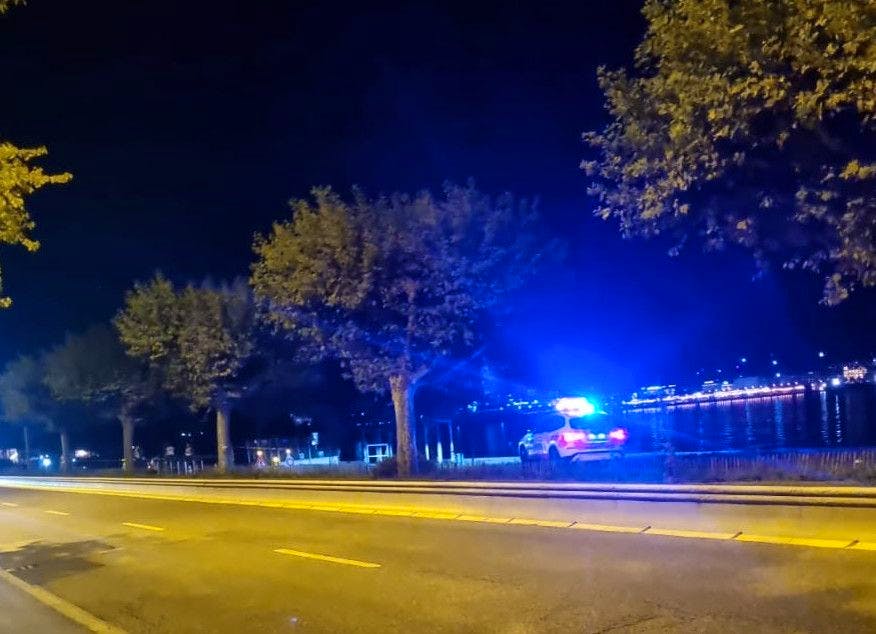Cycliste grièvement blessé sur le quai de Cologny après une chute sur la piste cyclable, pronostic vital engagé puis levé