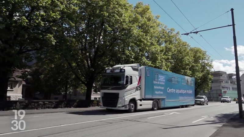 Camion-piscine mobile : une solution innovante pour l’apprentissage de la natation dans le canton de Vaud