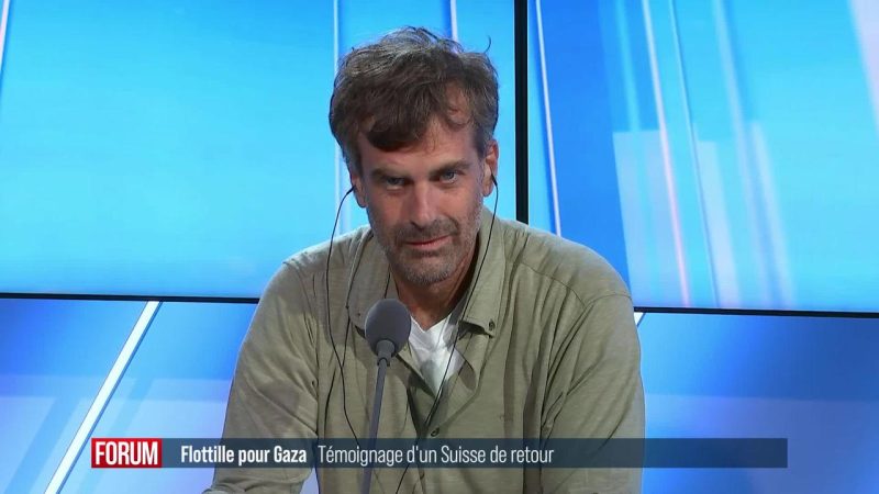 Genève : huit Suisses de la flottille pour Gaza dénoncent les traitements et l’inaction de Berne