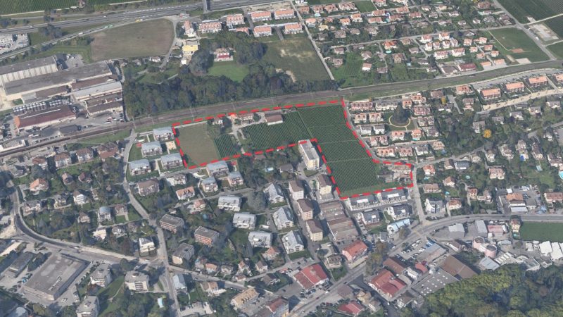 Rolle obtient un nouveau gymnase dans le canton de Vaud : projet urbain près de la gare et des Vignes