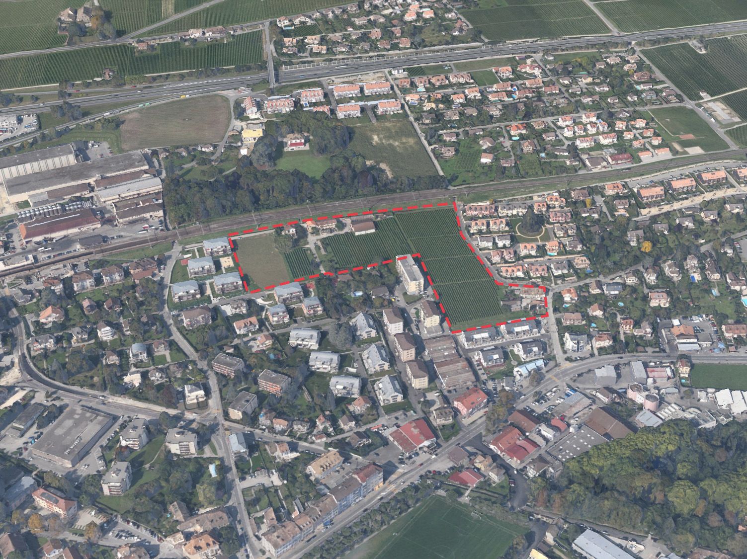 Rolle obtient un nouveau gymnase dans le canton de Vaud : projet urbain près de la gare et des Vignes
