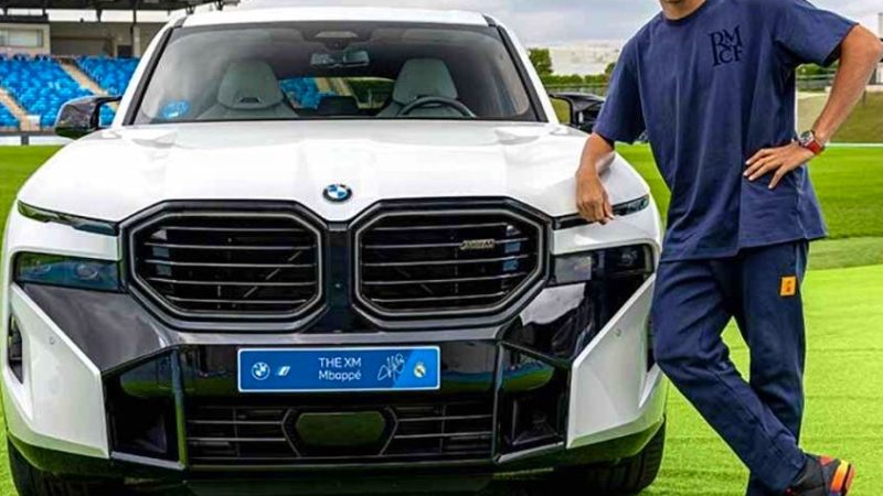 Mbappé et une BMW prêtée d environ 140 000 francs sans permis : une tradition du Real Madrid