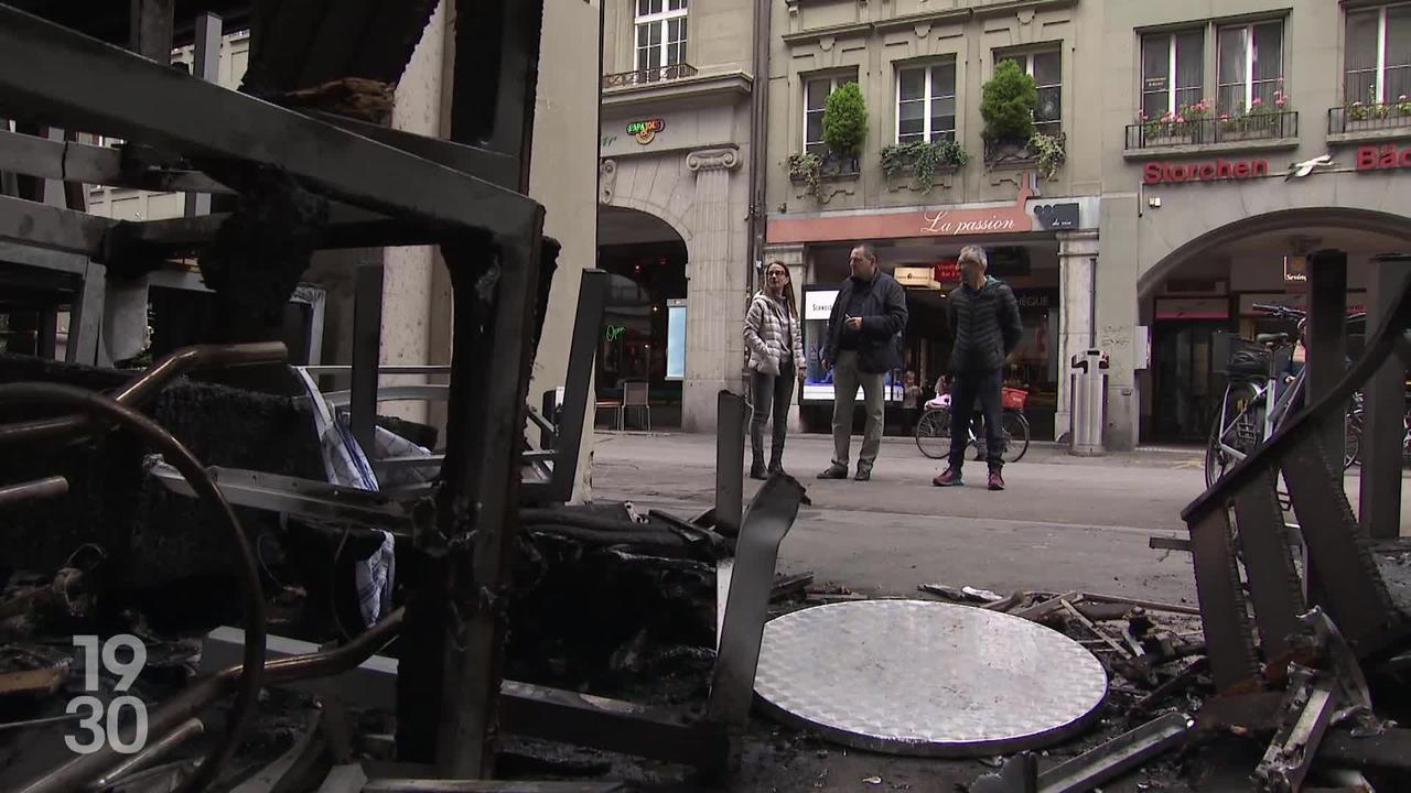 Berne: dégâts importants et blessés après les heurts autour d’une manifestation pro-palestinienne