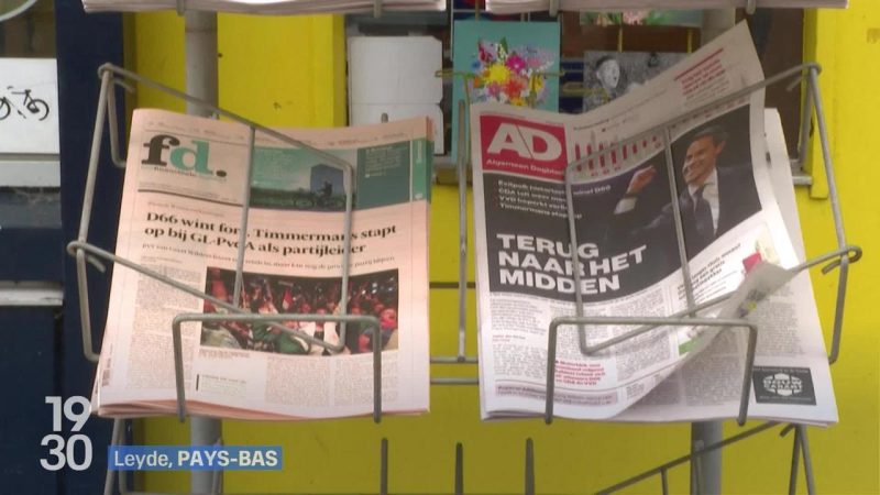 Aux Pays-Bas : le D66 en tête des législatives selon les projections